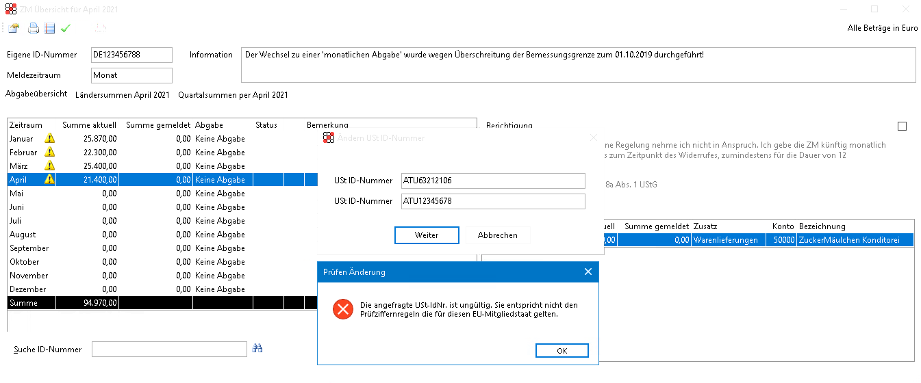 Rechnungswesen f�r Buchhalter - Finanzbuchhaltung - Qualit�tskontrolle - UStID Pr�fung - Pr�fung