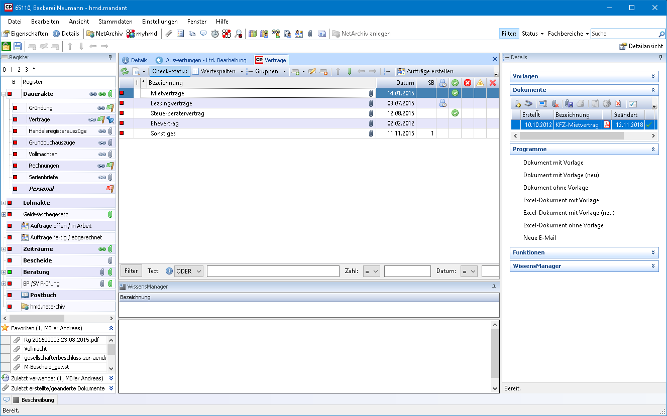 Prozessmanagement f�r Buchhalter - Verwaltung - Prozesse  - Vertr�ge